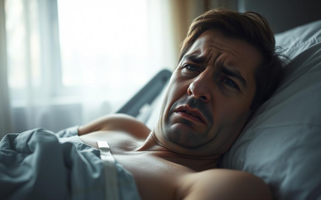 A Close-Up Portrait Of A Distressed Patient Lying In A Hospital Bed, With Bandages Covering Their Body. The Lighting Is Somber, With A Soft, Diffused Glow Emanating From A Window In The Background. The Subject'S Expression Conveys A Mix Of Pain, Uncertainty, And Vulnerability. The Bedsheets Are Crisp And White, Creating A Stark Contrast With The Subject'S Condition. The Background Is Blurred, Focusing The Viewer'S Attention On The Patient'S Face And Upper Body. The Image Evokes A Sense Of The Patient'S Struggle With Medical Complications, Reflecting The Criteria For A Medical Malpractice Victim. A Close-Up Portrait Of A Distressed Patient Lying In A Hospital Bed, With Bandages Covering Their Body. The Lighting Is Somber, With A Soft, Diffused Glow Emanating From A Window In The Background. The Subject'S Expression Conveys A Mix Of Pain, Uncertainty, And Vulnerability. The Bedsheets Are Crisp And White, Creating A Stark Contrast With The Subject'S Condition. The Background Is Blurred, Focusing The Viewer'S Attention On The Patient'S Face And Upper Body. The Image Evokes A Sense Of The Patient'S Struggle With Medical Complications, Reflecting The Criteria For A Medical Malpractice Victim.